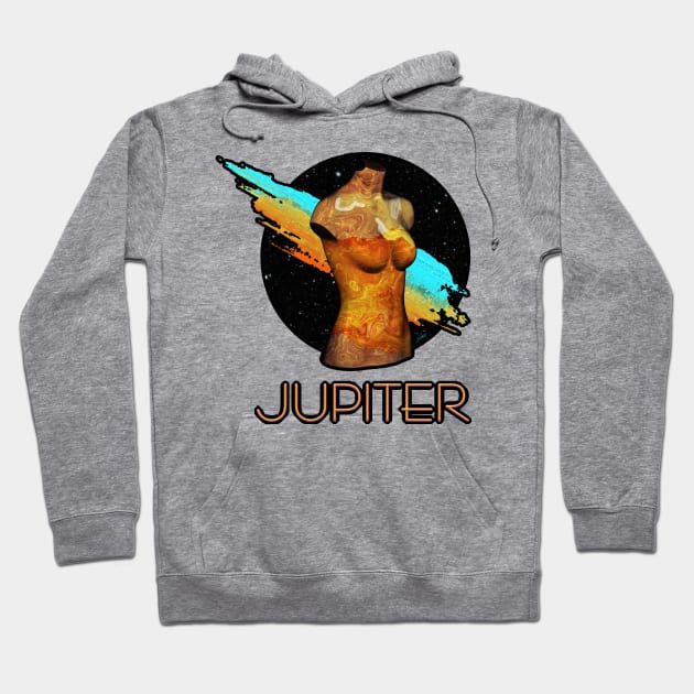 Heavenly Bodies - Jupiter Hoodie by Leroy Binks